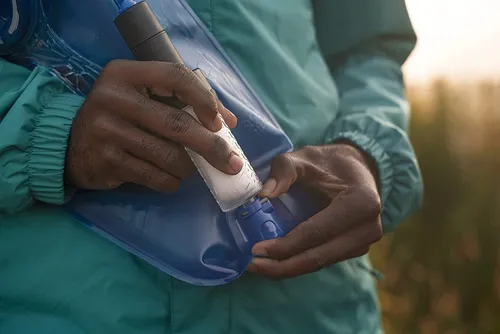 Camelbak Crux 2l Water Adepoir Bladder Con Kit De Filtración