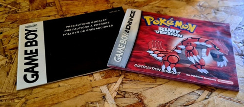 Pokemon Ruby Version Gba (Usado)