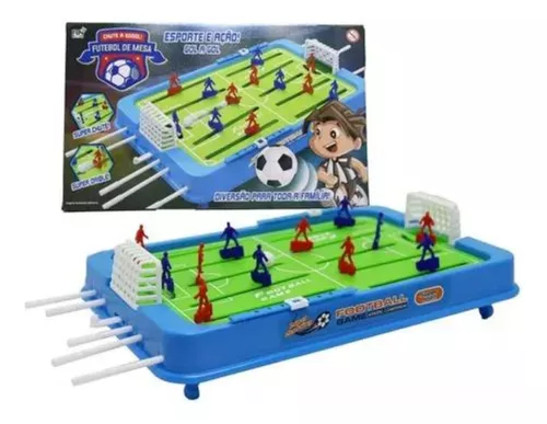 Mini Jogo Futebol De Mesa Portátil Arena Infantil Pinball