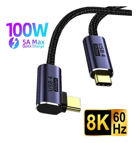 Usb-c Thunderbolt 3/4 8k 20gbps 100w Macbook Air M1 M2 M3