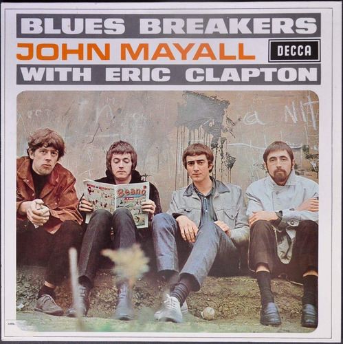 Lp Blues Breakers John Mayall Eric Clapton Vinil 180g Novo