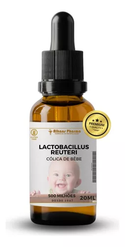 Cólico probiótico para bebés Lactobacillus Reuteri, 20 ml, sabor sin sabor