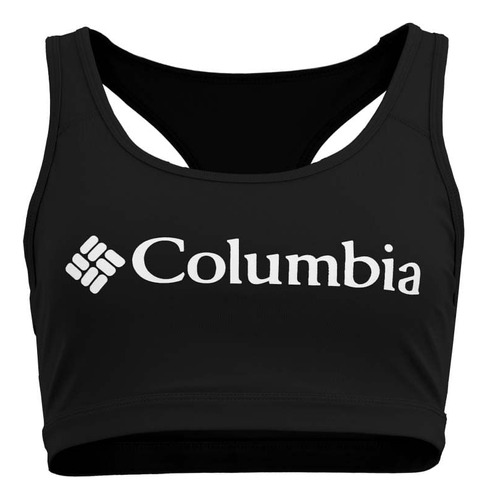 Top Columbia Bra-racer Back-class Black Para Dama