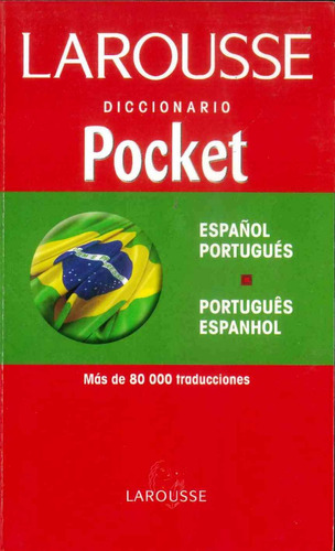 Diccionario Pocket Español/portugués  Português/ Espanhol 