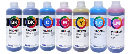 Tinta Corante Inktec Profeel E0017 P/ep L805 - 7 Litros