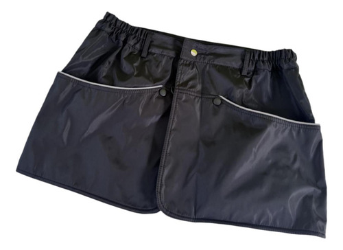 Delantal De Entrenamiento Para Perros Con Bolsillos Black Xl