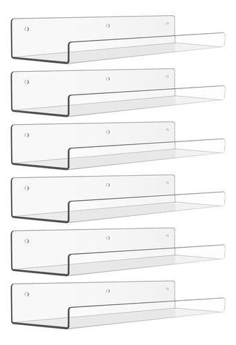 Upsimples Estantes De Acrlico Transparente Para Almacenamien