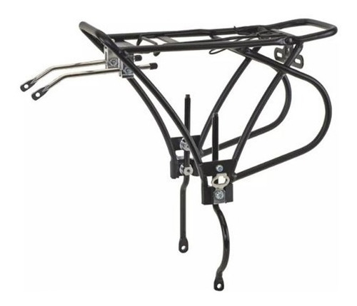 Imagen 3 de 3 de Porta Paquete Aluminio P/ Bici Ostand Cd47r - Freno A Disco