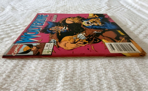 Revista Wolverine N° 32 Da Abril - Em Ótimo Estado! Raro! (Usado)