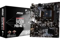 Comprar Motherboard Msi B450m Pro-m2 V2 Amd Am4 64gb