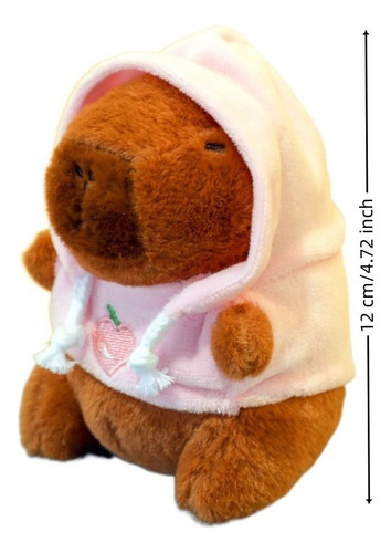 Muñeca De Simulación De Capibara De Peluche Con Alas