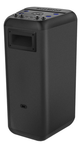 Alto-falante portátil Philips BASS+ TANX200 TANX200/77 com bluetooth preto