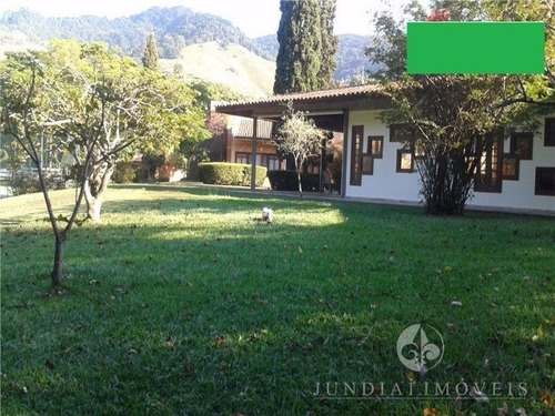 Belíssima Chácara De Alto Padrão, Serra Do Japi, Sta. Clara Em Jundiaí, 40 Mil M², Lazer Completo, Haras, Asfalto Na Porta. - Ch00081 - 3367061