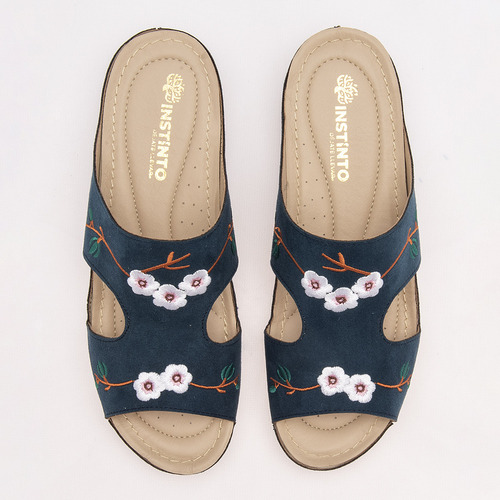 Sandalias Mujer Instinto 3902b Marino 121-632
