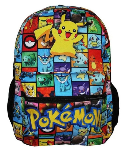 Mochila Rodinha  Pokemon Juvenil Escolar