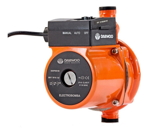 Bomba De Agua Presurizadora Daewoo 100w 25l/min 9m Rowa