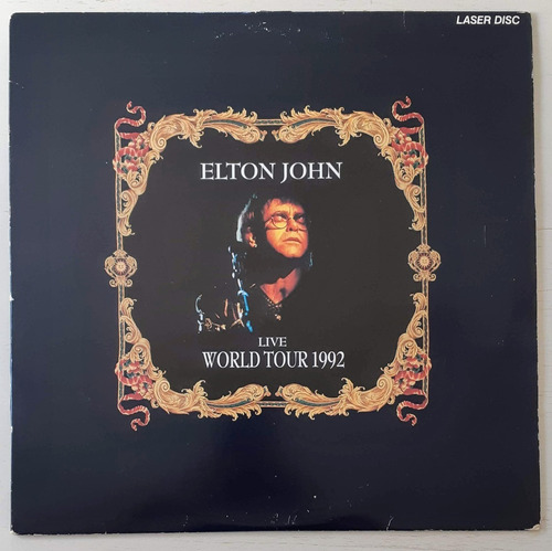 Laserdisc Elton John Live World Tour 1992