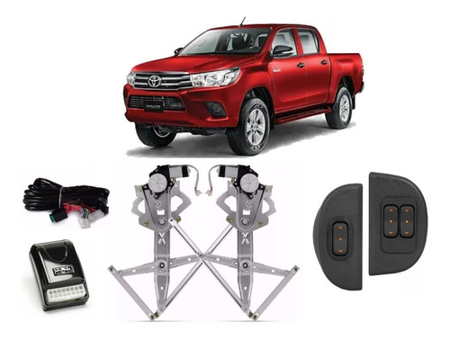 Kit Alzacristales Electricos Toyota Hilux (hasta 2016) 3901