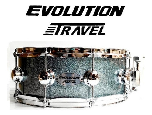 Bateria Viajera Evolution 4 Piezas Atriles Asiento Platillos