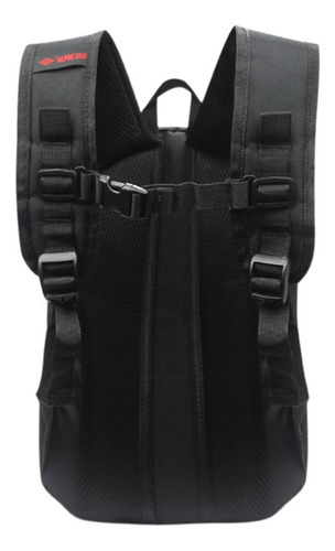 Mochila Tactica Militar Molle Reforzada Trekking Seguridad Color Negro Modelo 15814
