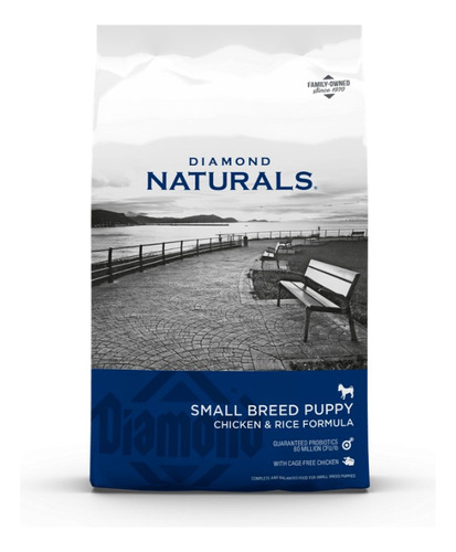 Alimento Diamond Naturals Small Breed Puppy 32/22 De 18lbs