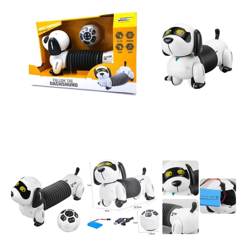 Perro Robot Interactivo Con Actividades Y Control Remoto Ori