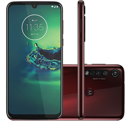 Celular Motorola Moto G8 Plus Cereja 64gb Câmera Tripla