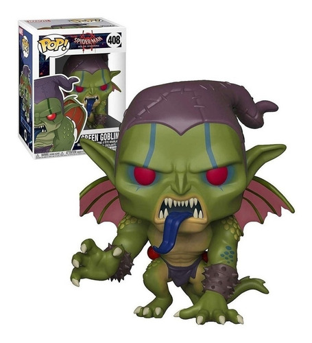 Funko Pop Green Goblin Spider Man Into The Spiderverse 408 (Usado)