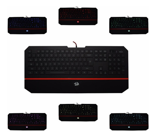 Teclado Gamer De Membrana Redragon Karura K502