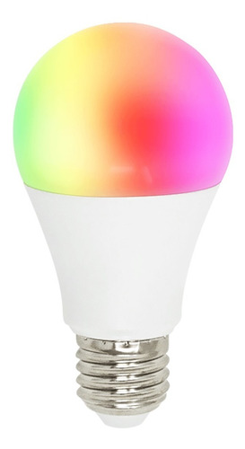 Foco Led Inteligente Rgbcw Wifi 9w Ajustable Multicolor