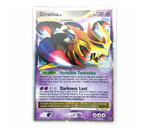 Giratina Lv. X Dp38 Holo - Carta Original Pokémon Promo