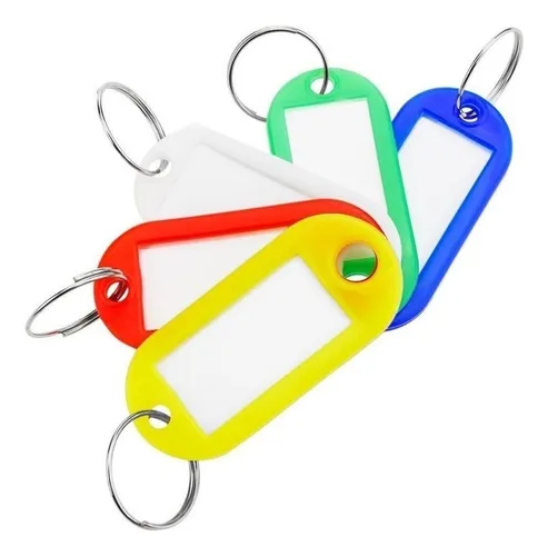 comprar Llavero Identificador Etiqueta Pack X12unidades
