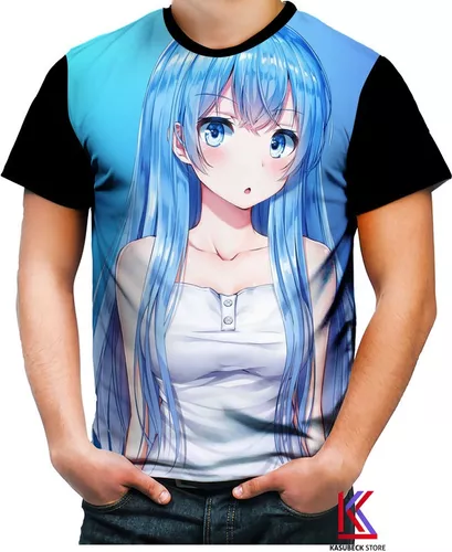 Camiseta Babylook Feminina - Anime Konosuba