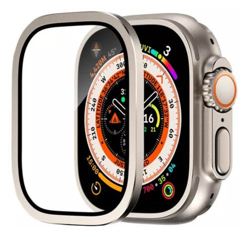 Protetor De Tela Para Apple Watch Vidro Metal Ultra 49mm