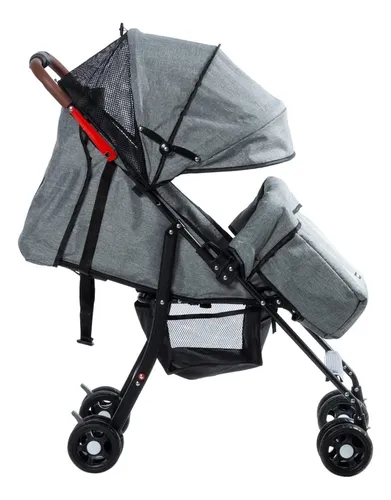 Coche Paseador Para Bebe Con Cubre Pies Plegable Practico