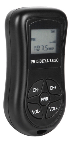 Receptor Digital Portátil De Rádio Estéreo Kdka-600 Mini Fm