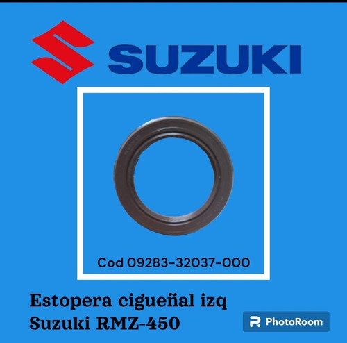 Estopera Cigueñal Izq Suzuki Rmz-450