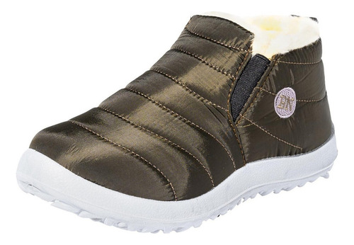 Botas De Mujer Zapatos Invierno Impermeable Nieve Plana