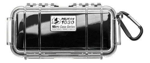 Pelican 1030 Micro Case  Black/clear  Negro Carcasa De Orden