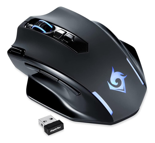 Eagletec Mg001 Ratón Inalámbrico Ergonómico Juegos, Ratón 9