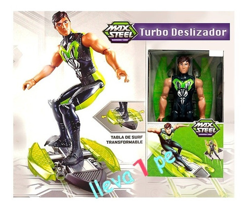 Max Steel Turbo Surf - Mattel