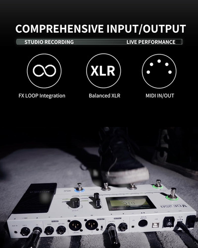 Procesador Multiefectos Mooer Ge250 Con Fx Loop, Tone Ca...