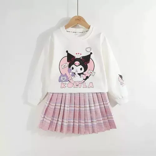 comprar Conjunto De Blusas Y Faldas Kuromi For Ropa De Niñas
