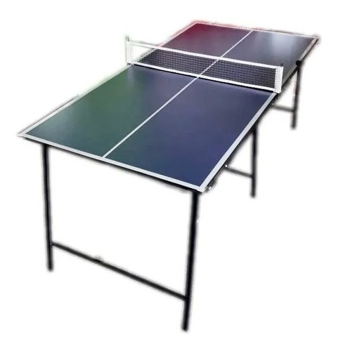 Mini Mesa De Ping Pong Plegable Con Red 1.82 X 0.90 Mts