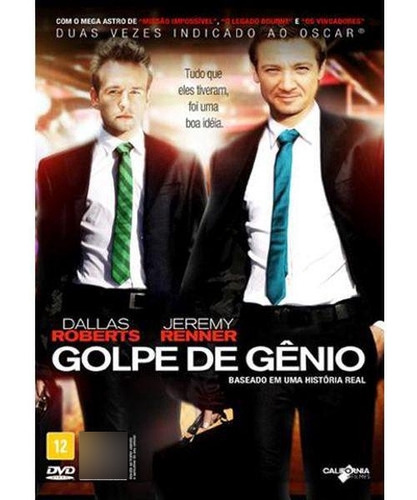 Dvd Golpe De Gênio - Jeremy Renner