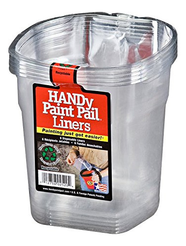 Handy 2520-ct Revestimientos Cubos De Pintura, 2 Paquet...