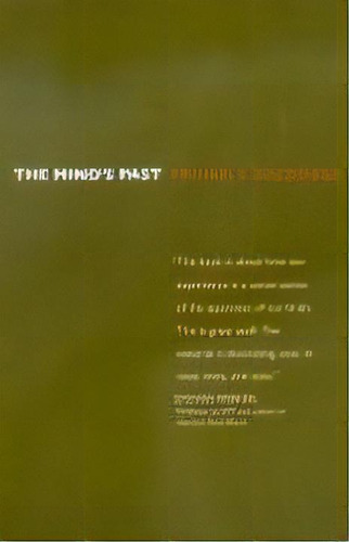 The Mind's Past, De Michael S. Gazzaniga. Editorial University Of California Press, Tapa Blanda En Inglés