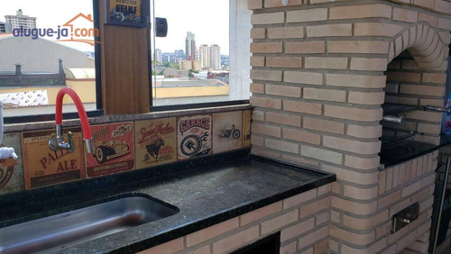 Cobertura Com 2 Dormitórios À Venda, 155 M² Por R$ 450.000 - Vila Pires - Santo André/sp - Co0225