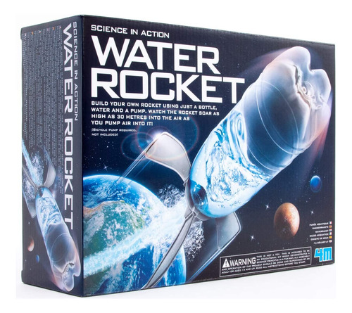 4m Kit De Cohete De Agua, Juguetes De Tallo Espacial, Para