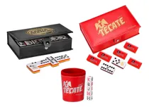 Comprar Domino Tecate + Cubilete + Domino Carta Blanca Encapsu Libro
